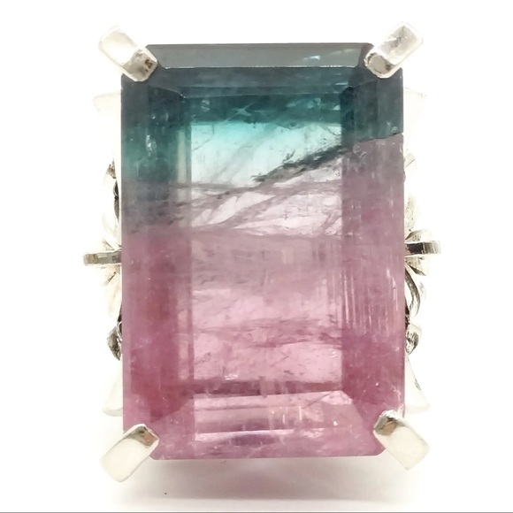Jewelry - Jewelry Ring Watermelon Tourmaline 29.01ct Platinum 426199